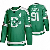 Stars 91 Tyler Seguin Green 2020 Winter Classic Adidas Jersey,baseball caps,new era cap wholesale,wholesale hats